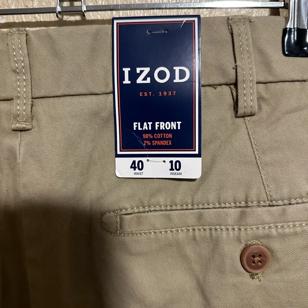 Izod Shorts Men’s Size 40 Flat‎ Front